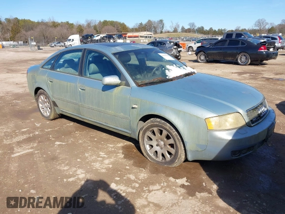 2002 Audi A6 3.0L with VIN WAULT64B42N036392, listed as a IAAI auction lot 41622703 with 145,737 mi miles. Bid and sale history available at carsss.com. Image 1.