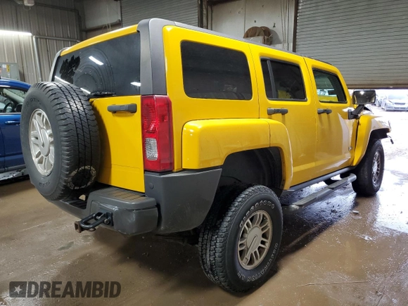 2006 Hummer H3 with VIN 5GTDN136968303676, listed as a Copart auction lot 81700064 with 93,742 mi miles and Salvage Title. Bid and sale history available at DreamBid. Image 3.