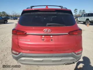 2020 Hyundai Santa Fe SEL with VIN 5NMS33ADXLH194012, listed as a Copart auction lot 47840965 with 75,368 mi miles and Salvage Title. Bid and sale history available at carsss.com. Image 6.