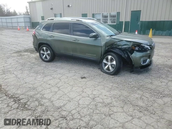 2019 Jeep Cherokee Limited with VIN 1C4PJMDX7KD283891, listed as a Copart auction lot 51229175 with 38,801 mi miles and Salvage Title. Bid and sale history available at DreamBid. Image 12.
