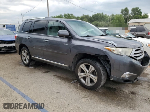 2011 Toyota Highlander Limited с VIN 5TDDK3EH4BS089227, выставлен на аукционе Copart как лот 62588735 с пробегом 219 111 миль миль и Списание • Salvage title. История ставок и продаж доступна на DreamBid. Изображение 4.