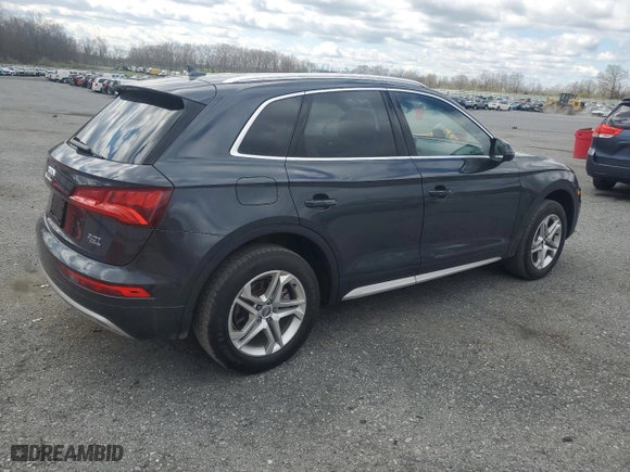 2018 Audi Q5 Premium Plus with VIN WA1BNAFY9J2199854, listed as a Copart auction lot 52593175 with 187,596 mi miles and Clean Title. Bid and sale history available at carsss.com. Image 3.