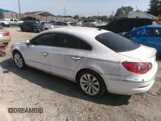 2012 Volkswagen CC Sport with VIN WVWMN7AN7CE514943, listed as a IAAI auction lot 42166455 with 77,839 mi miles. Bid and sale history available at carsss.com. Image 3.