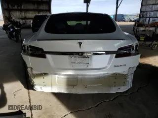 2019 Tesla Model S 100D with VIN 5YJSA1E45KF330633, listed as a Copart auction lot 49329745 with 74,047 mi miles and Salvage title. Bid and sale history available at DreamBid. Image 6.