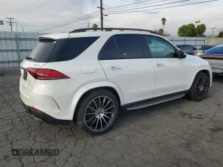 2021 Mercedes-Benz GLE 350 with VIN 4JGFB4KB8MA436066, listed as a Copart auction lot 45682765 with 20,515 mi miles and Salvage title. Bid and sale history available at DreamBid. Image 3.