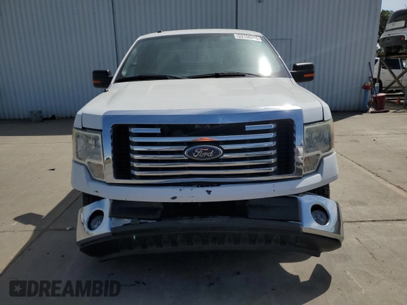 2010 Ford F-150 XL with VIN 1FTFX1CV6AFD04872, listed as a Copart auction lot 53156965 with 194,970 mi miles and Salvage Title. Bid and sale history available at carsss.com. Image 5.