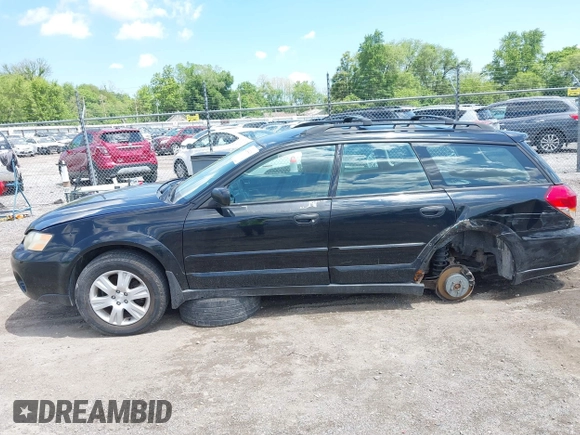 2005 Subaru Legacy Outback with VIN 4S4BP61C657353515, listed as a IAAI auction lot 42343431 with 242,015 mi miles and . Bid and sale history available at DreamBid. Image 14.