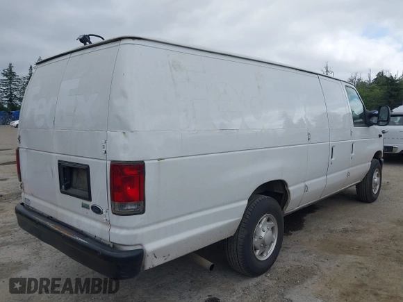 2013 Ford Econoline Cargo Commercial with VIN 1FTNS2EW7DDB36925, listed as a IAAI auction lot 42501020 with 250,315 mi miles and . Bid and sale history available at DreamBid. Image 4.