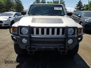 2007 Hummer H3 SUV with VIN 5GTDN13E078254585, listed as a Copart auction lot 60173854 with 96,873 mi miles and Non Repairable. Bid and sale history available at carsss.com. Image 5.