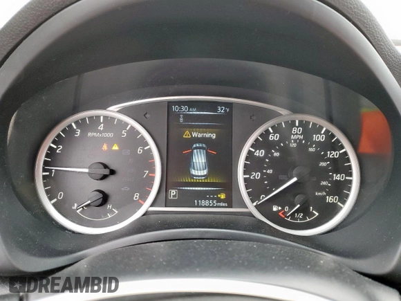 2018 Nissan Sentra S with VIN 3N1AB7AP4JY303053, listed as a Copart auction lot 46228845 with 118,855 mi miles and Clean Title. Bid and sale history available at DreamBid. Image 9.