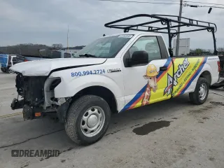 2020 Ford F-150 XL with VIN 1FTMF1CB5LKE55082, listed as a Copart auction lot 51062045 with 145,654 mi miles and Salvage Title. Bid and sale history available at carsss.com. Image 1.
