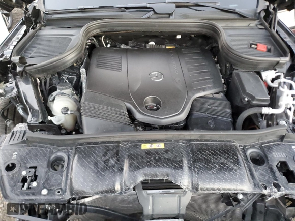 2024 Mercedes-Benz GLS 450 with VIN 4JGFF5KE7RB057873, listed as a Copart auction lot 81101344 with 18,749 mi miles and Salvage Title. Bid and sale history available at DreamBid. Image 12.