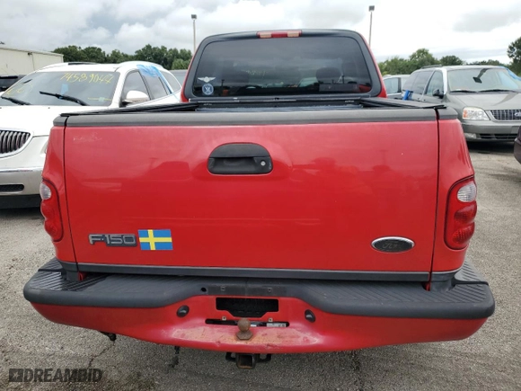 2003 Ford F-150 XL with VIN 1FTRX07243KB72082, listed as a Copart auction lot 74593004 with 0 mi miles and Salvage Title. Bid and sale history available at carsss.com. Image 6.