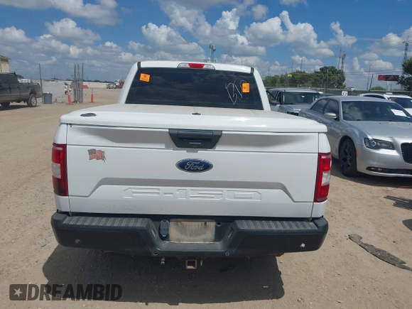 2018 Ford F-150 XL with VIN 1FTEW1C57JKD59689, listed as a IAAI auction lot 40389516 with 108,731 mi miles. Bid and sale history available at carsss.com. Image 16.