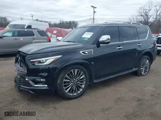 2018 Infiniti QX80 with VIN JN8AZ2NE1J9194193, listed as a IAAI auction lot 41689385 with 72,394 mi miles. Bid and sale history available at carsss.com. Image 20.