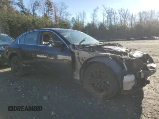 2015 Infiniti Q40 with VIN JN1CV6AR3FM520809, listed as a Copart auction lot 81739394 with Not Provided miles and Salvage Title. Bid and sale history available at carsss.com. Image 4.