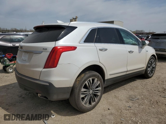 2017 Cadillac XT5 Premium Luxury AWD z VIN 1GYKNERS5HZ319259, wystawiony jako Copart lot #52554725 z przebiegiem Nie podano mil oraz Szkody całkowita. Historia ofert i sprzedaży dostępna na DreamBid. Obrazek 3.