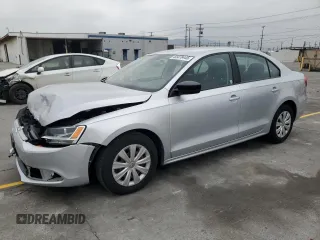 2012 Volkswagen Jetta S with VIN 3VW2K7AJ3CM464790, listed as a Copart auction lot 55478445 with 52,755 mi miles and Salvage title. Bid and sale history available at DreamBid. Image 1.