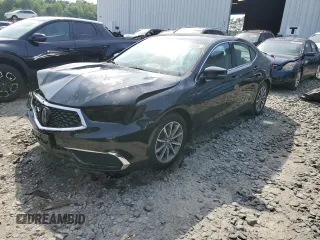 2019 Acura TLX with VIN 19UUB1F3XKA009290, listed as a Copart auction lot 61786685 with 76,929 mi miles and Salvage title. Bid and sale history available at DreamBid. Image 1.