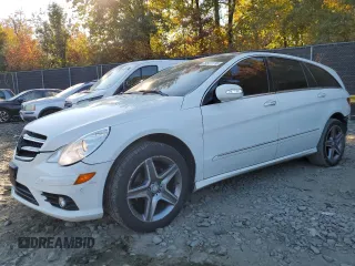 2010 Mercedes-Benz R 350 with VIN 4JGCB6FE2AA112593, listed as a Copart auction lot 75841174 with 181,506 mi miles and Salvage Title. Bid and sale history available at carsss.com. Image 1.