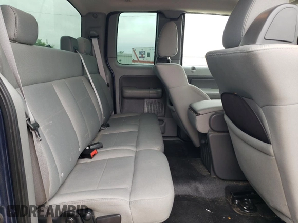 2007 Ford F-150 STX with VIN 1FTRX12W37FB89812, listed as a Copart auction lot 51438255 with 242,607 mi miles and Salvage title. Bid and sale history available at DreamBid. Image 11.