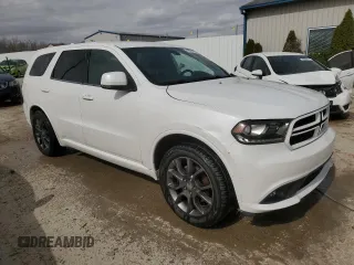 2017 Dodge Durango R/T with VIN 1C4SDHCT7HC606312, listed as a Copart auction lot 49839755 with 210,507 mi miles and Clean title. Bid and sale history available at DreamBid. Image 4.