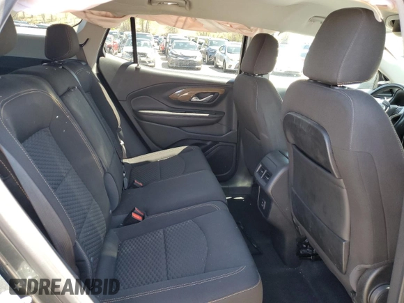 2021 GMC Terrain SLE with VIN 3GKALTEV8ML358946, listed as a Copart auction lot 55696405 with 59,927 mi miles and Salvage title. Bid and sale history available at DreamBid. Image 11.