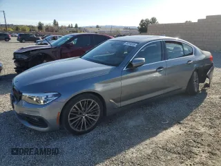2017 BMW 5 Series 530i with VIN WBAJA5C31HG896040, listed as a Copart auction lot 49814915 with 45,761 mi miles and Salvage Title. Bid and sale history available at carsss.com. Image 1.