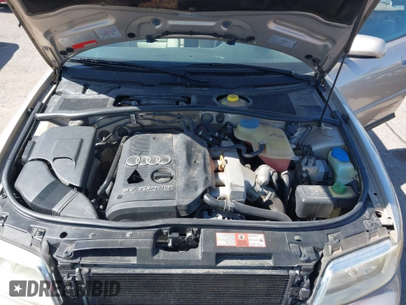 2000 Audi A4 with VIN WAUDC68D4YA074222, listed as a IAAI auction lot 42553114 with 102,815 mi miles and . Bid and sale history available at DreamBid. Image 10.