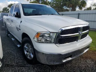 2019 Ram 1500 Classic Tradesman with VIN 1C6RR6FT4KS585956, listed as a Copart auction lot 74453424 with 0 mi miles and Non Repairable. Bid and sale history available at carsss.com. Image 4.