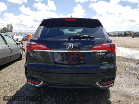 2018 Acura RDX with VIN 5J8TB4H30JL026306, listed as a Copart auction lot 45695703 with 40,307 mi miles. Bid and sale history available at carsss.com. Image 6.