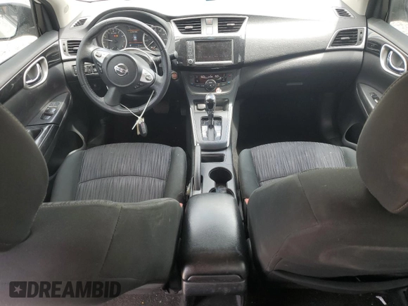 2019 Nissan Sentra S with VIN 3N1AB7AP2KY316210, listed as a Copart auction lot 53642395 with 126,191 mi miles and Salvage Title. Bid and sale history available at DreamBid. Image 8.