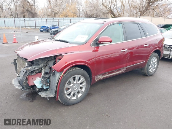 2017 Buick Enclave Leather with VIN 5GAKRBKD0HJ268726, listed as a IAAI auction lot 41196372 with 103,192 mi miles and . Bid and sale history available at DreamBid. Image 17.