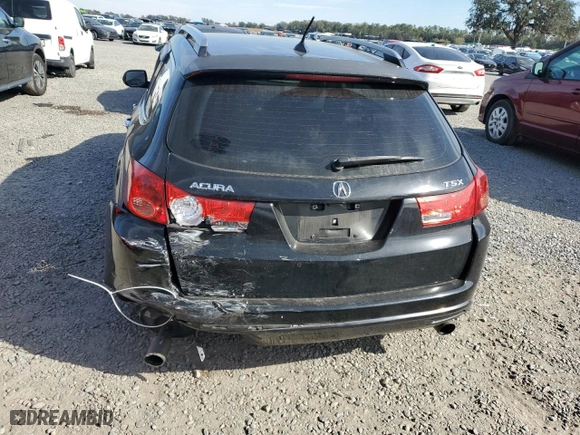 2012 Acura TSX Sport Wagon Tech Pkg with VIN JH4CW2H6XCC004221, listed as a Copart auction lot 87576035 with 123,688 mi miles and Salvage Title. Bid and sale history available at carsss.com. Image 6.