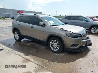 2019 Jeep Cherokee Latitude with VIN 1C4PJLCB5KD358412, listed as a IAAI auction lot 42506197 with 83,160 mi miles and . Bid and sale history available at DreamBid. Image 1.
