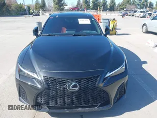 2021 Lexus IS with VIN JTHGZ1B29M5038391, listed as a IAAI auction lot 41647851 with 45,446 mi miles. Bid and sale history available at carsss.com. Image 12.