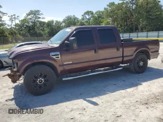 2004 Ford F-250 XL with VIN 1FTNW20P94EC59754, listed as a Copart auction lot 57303075 with 163,335 mi miles and Salvage title. Bid and sale history available at DreamBid. Image 1.