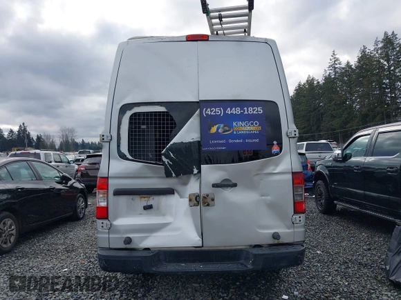 2013 Nissan NV SV with VIN 1N6AF0LXXDN111513, listed as a IAAI auction lot 41405740 with 1 mi miles. Bid and sale history available at carsss.com. Image 15.