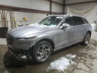 2022 Genesis GV70 2.5T with VIN KMUMADTB9NU069995, listed as a Copart auction lot 45918845 with 30,465 mi miles and Salvage Title. Bid and sale history available at DreamBid. Image 1.