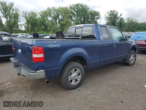 2007 Ford F-150 XLT with VIN 1FTPX14587FA23250, listed as a Copart auction lot 63156385 with 187,382 mi miles and Clean title. Bid and sale history available at DreamBid. Image 3.