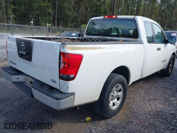 2005 Nissan Titan XE with VIN 1N6BA06A35N548121, listed as a IAAI auction lot 41872775 with 159,782 mi miles. Bid and sale history available at carsss.com. Image 4.