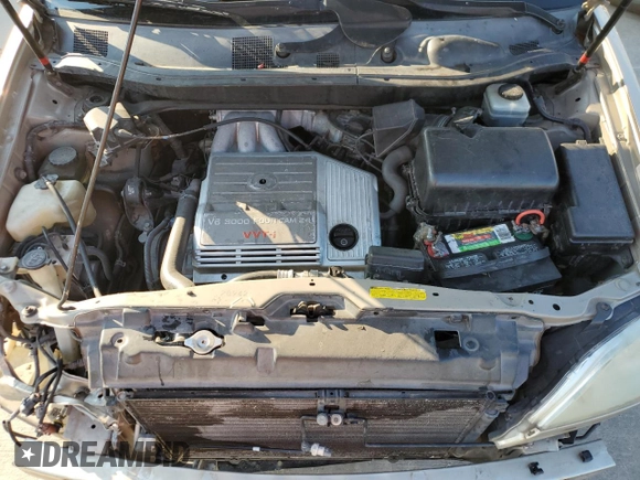 2002 Lexus RX 300 with VIN JTJGF10U820139993, listed as a Copart auction lot 70506374 with 228,629 mi miles and Salvage Title. Bid and sale history available at carsss.com. Image 12.