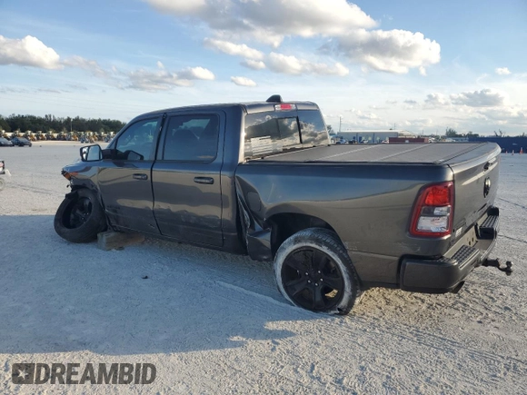 2022 Ram 1500 Lone Star with VIN 1C6RREFM0NN276944, listed as a Copart auction lot 86321034 with 26,828 mi miles and Non repairable. Bid and sale history available at DreamBid. Image 2.