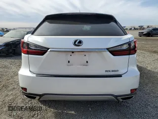 2022 Lexus RX with VIN 2T2AZMAAXNC235183, listed as a Copart auction lot 42016505 with 36,441 mi miles and Salvage Title. Bid and sale history available at carsss.com. Image 6.