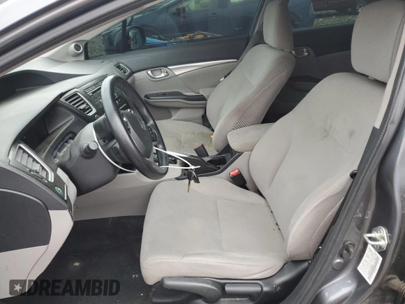 2013 Honda Civic EX with VIN 19XFB2F82DE269658, listed as a Copart auction lot 53803815 with 118,140 mi miles and Salvage Title. Bid and sale history available at DreamBid. Image 7.