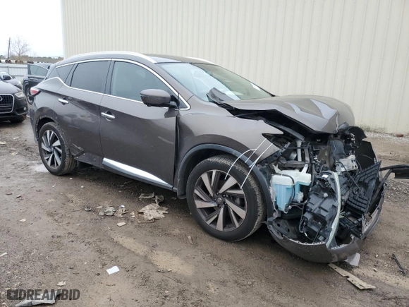 2016 Nissan Murano SL with VIN 5N1AZ2MG6GN116664, listed as a Copart auction lot 85786824 with 130,463 mi miles and Salvage Title. Bid and sale history available at carsss.com. Image 4.