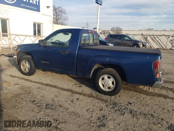 2005 GMC Canyon SL Z85 with VIN 1GTCS148858240144, listed as a Copart auction lot 43512705 with 0 mi miles and Clean Title. Bid and sale history available at carsss.com. Image 2.