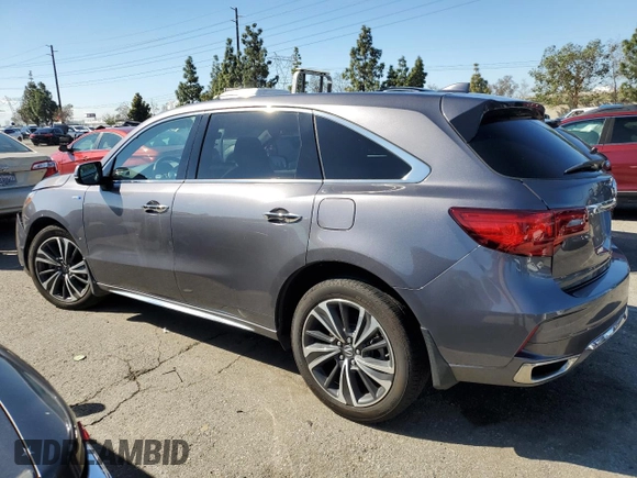 2020 Acura MDX Sport Hybrid w/Technology Pkg with VIN 5J8YD7H5XLL001287, listed as a Copart auction lot 43888194 with 55,464 mi miles. Bid and sale history available at carsss.com. Image 2.