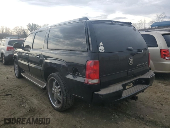 2005 Cadillac Escalade ESV z VIN 3GYFK66N15G124222, wystawiony jako Copart lot #43411935 z przebiegiem 184 641 mil mil oraz Tytuł czysty. Historia ofert i sprzedaży dostępna na DreamBid. Obrazek 2.