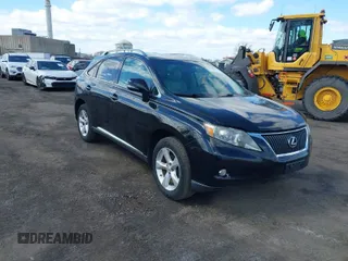 2010 Lexus RX 350 with VIN 2T2BK1BAXAC053306, listed as a IAAI auction lot 41970985 with 171,518 mi miles. Bid and sale history available at carsss.com. Image 1.